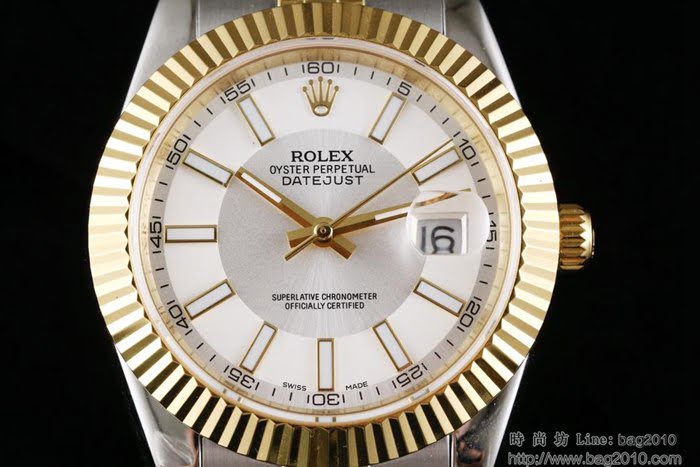 ROLEX勞力士 N廠同款藍本圖紙 新款蠔式動能恒動 勞力士經典腕表日誌型II 夜光指針 進口自動上鏈機芯 男士腕表  wssb5186